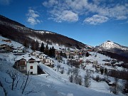 Invernale sui dirimpettai Monti Ocone e Tesoro dalla Forcella Alta al Pertus il 26 febbraio 2015  - FOTOGALLERY